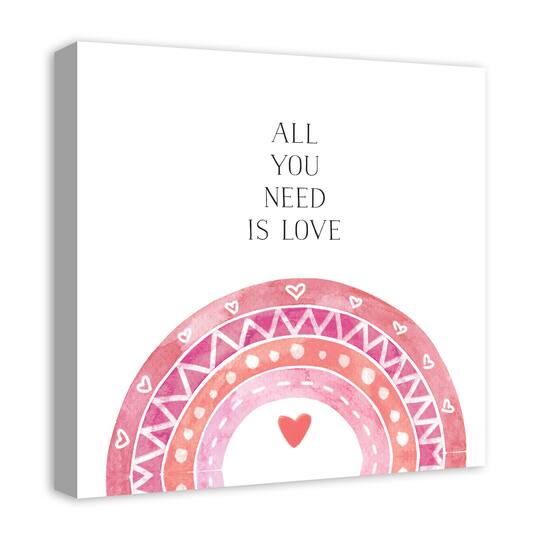 All You Need Is Love Canvas Wall Art